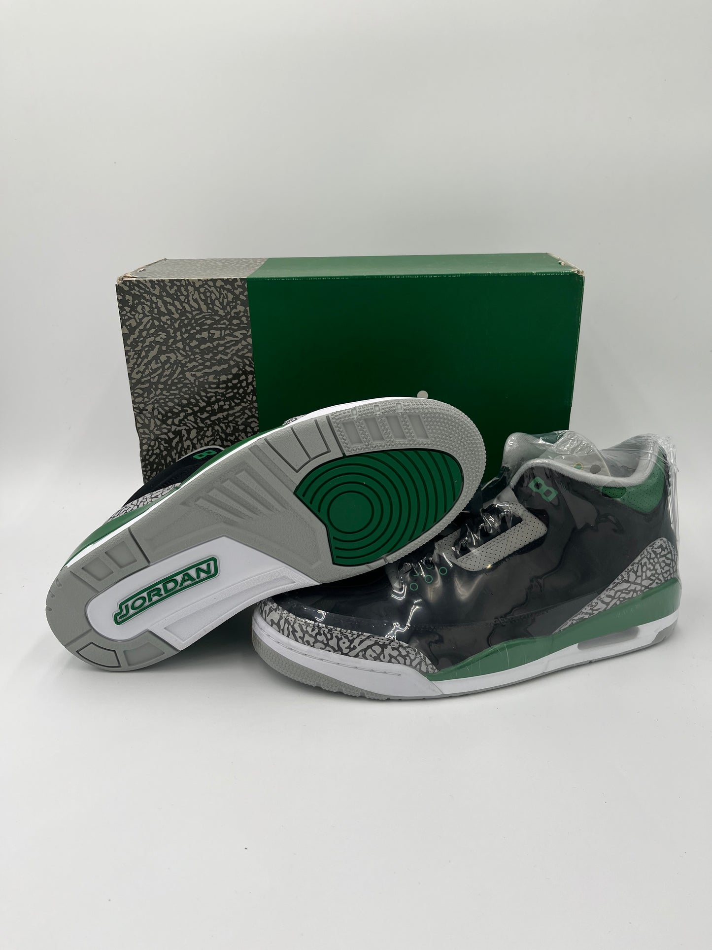 Jordan 3 pine green